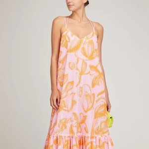 Stine Goya Francisca Pink and Orange Sequin Dress
